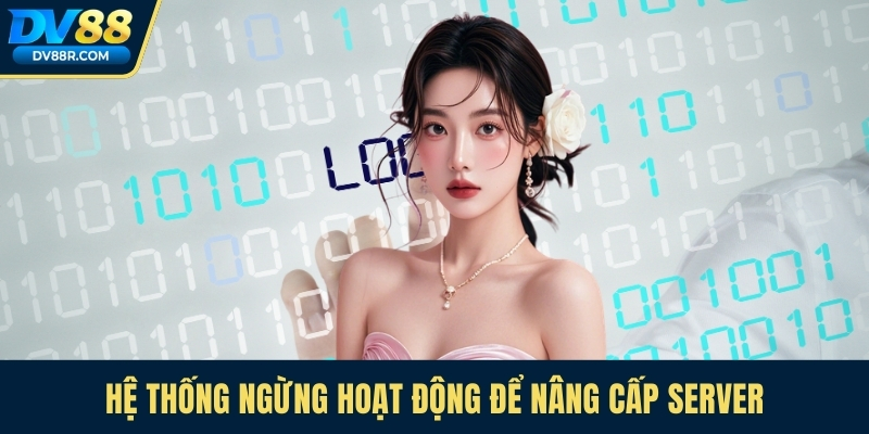 Hệ thống ngừng hoạt động để nâng cấp server