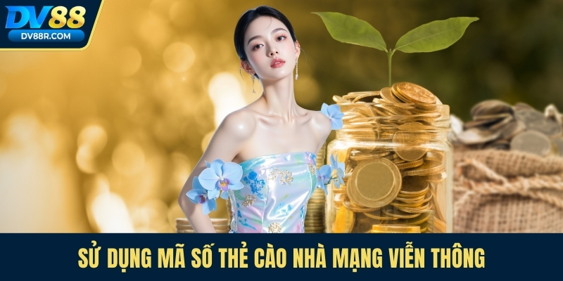 Sử dụng mã số thẻ cào nhà mạng viễn thông